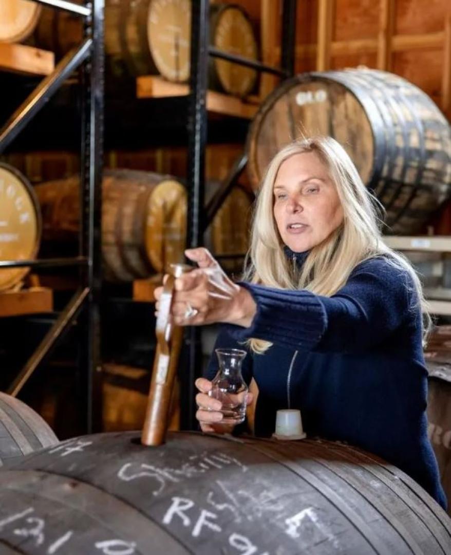 Hillrock Distillery’s Cathy Franklin Successfully Blends Whiskey and Career