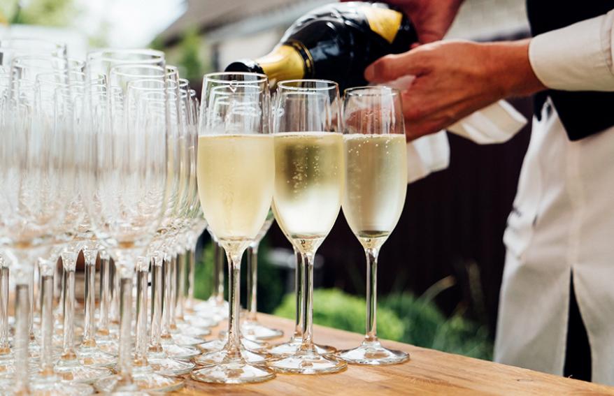 Serving Sparkling Wine